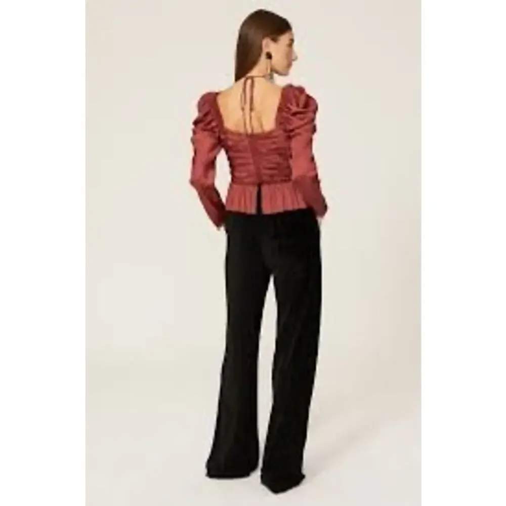 Ulla Johnson Mirelle‎ Peplum Blouse Size 2